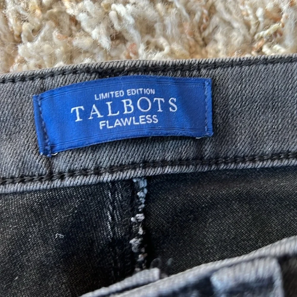 Talbots Black Limited Edition High-Rise Jegging Ankle 4P - Picture 3 of 9